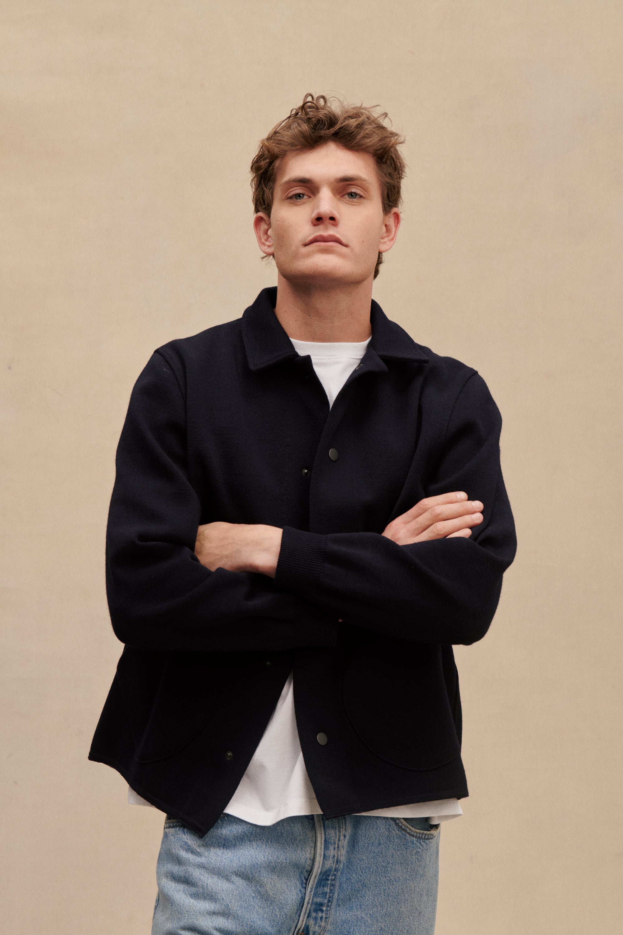 【HOCKEY】 HOCKEY X INDEPENDENT COACHES JACKET NAVY Hockey X Independent Coaches Jacket Navy – Slam City Skates