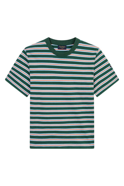 Andy green striped t-shirt