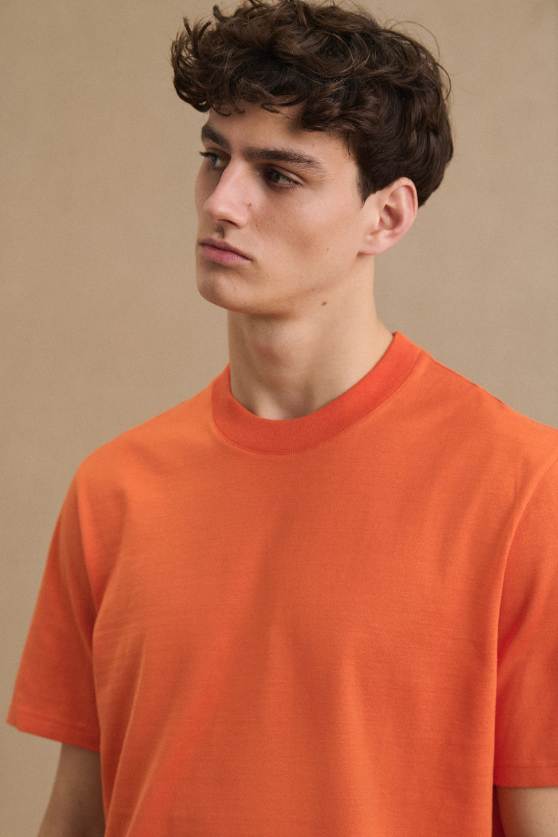 T-shirt Andy orange pastel