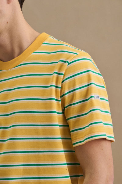 Andy yellow striped t-shirt