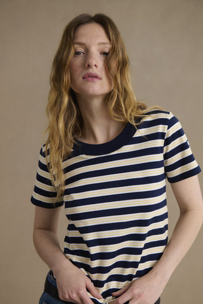 トップス MINOTAUR 21SS Tech Stripe Shirt-Navy/M MINOTAUR 21SS Tech Stripe Shirt-Navy/M