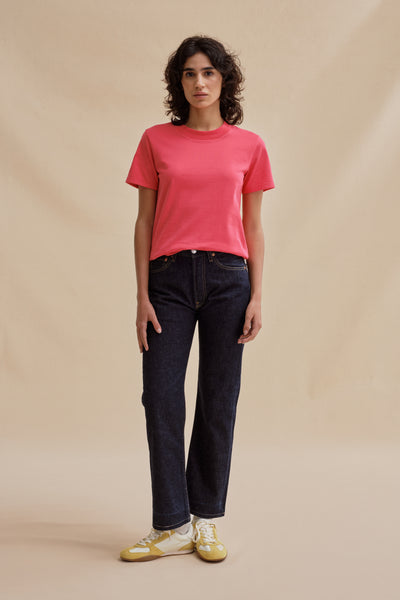 T-shirt Vic rose framboise
