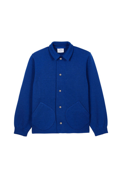 Coach jacket bleu électrique pour femme