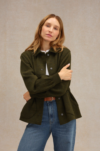 Coach jacket olive pour femme