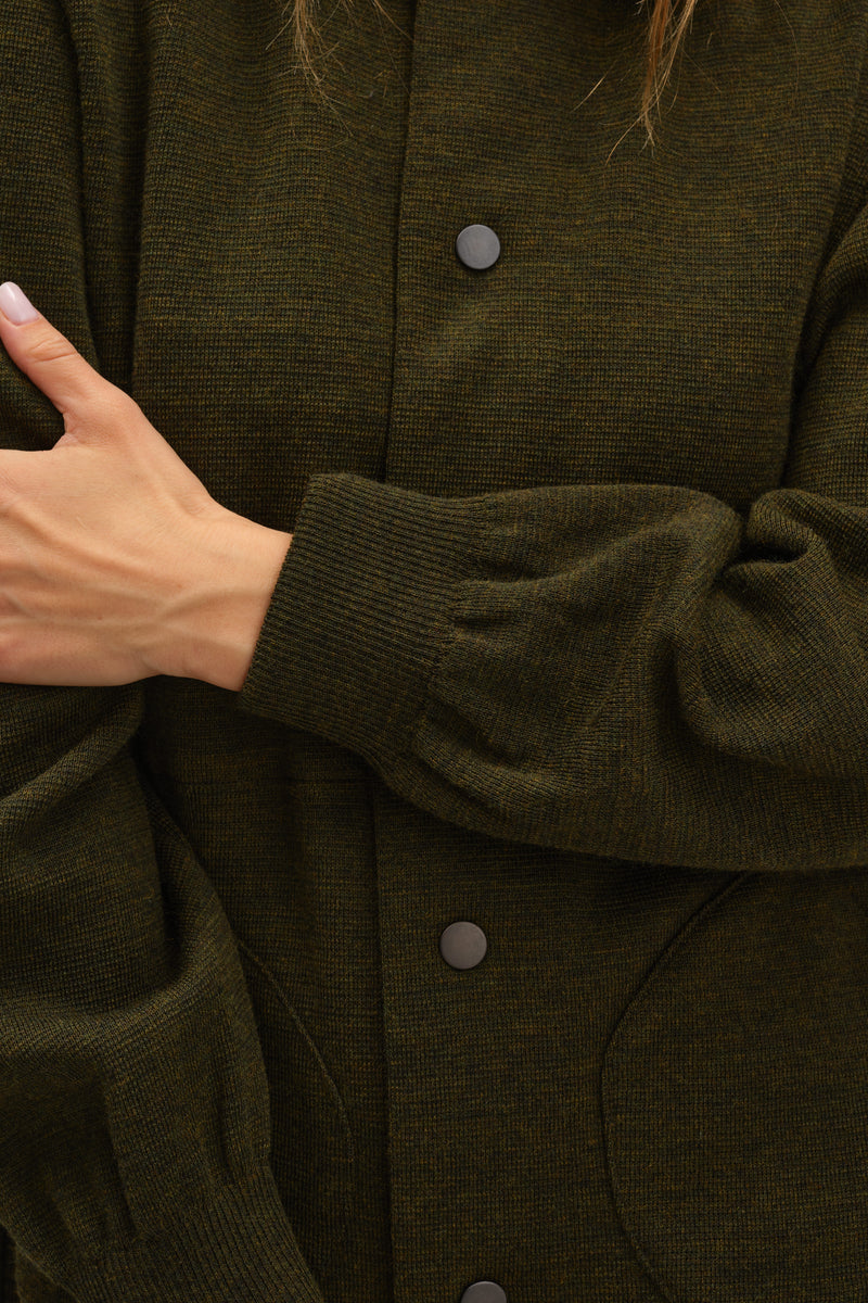Coach jacket olive pour femme