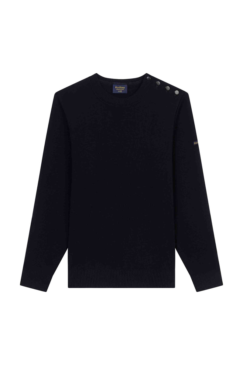Pull Marin ample bleu marine pour Homme
