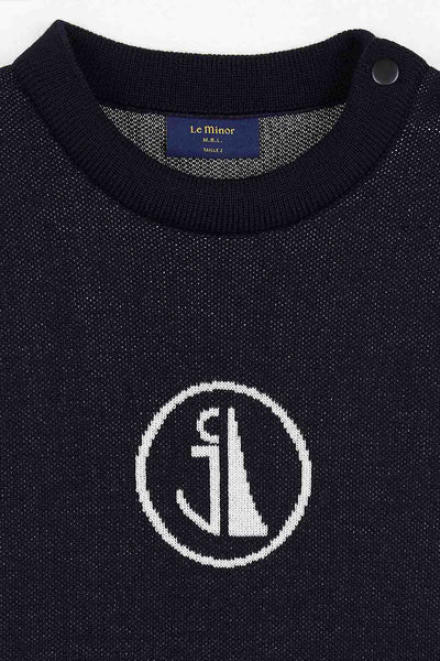 Men's Altimer navy sailor sweater