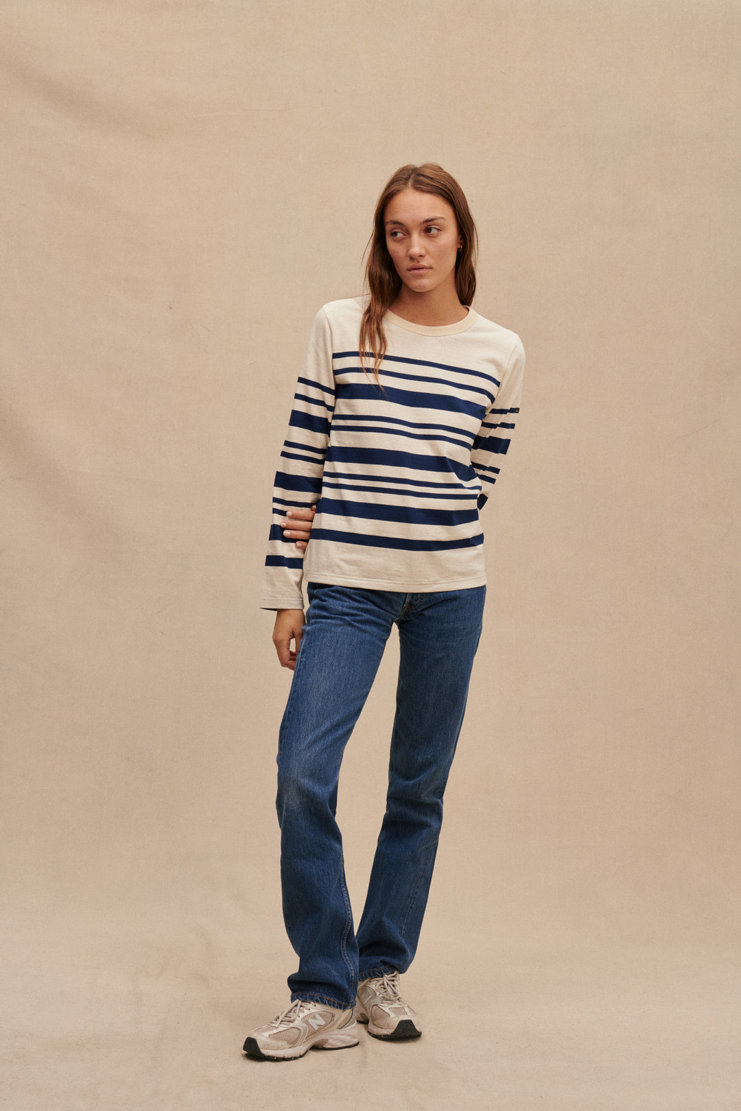 Women's Pablo navy blue marinière | Le Minor