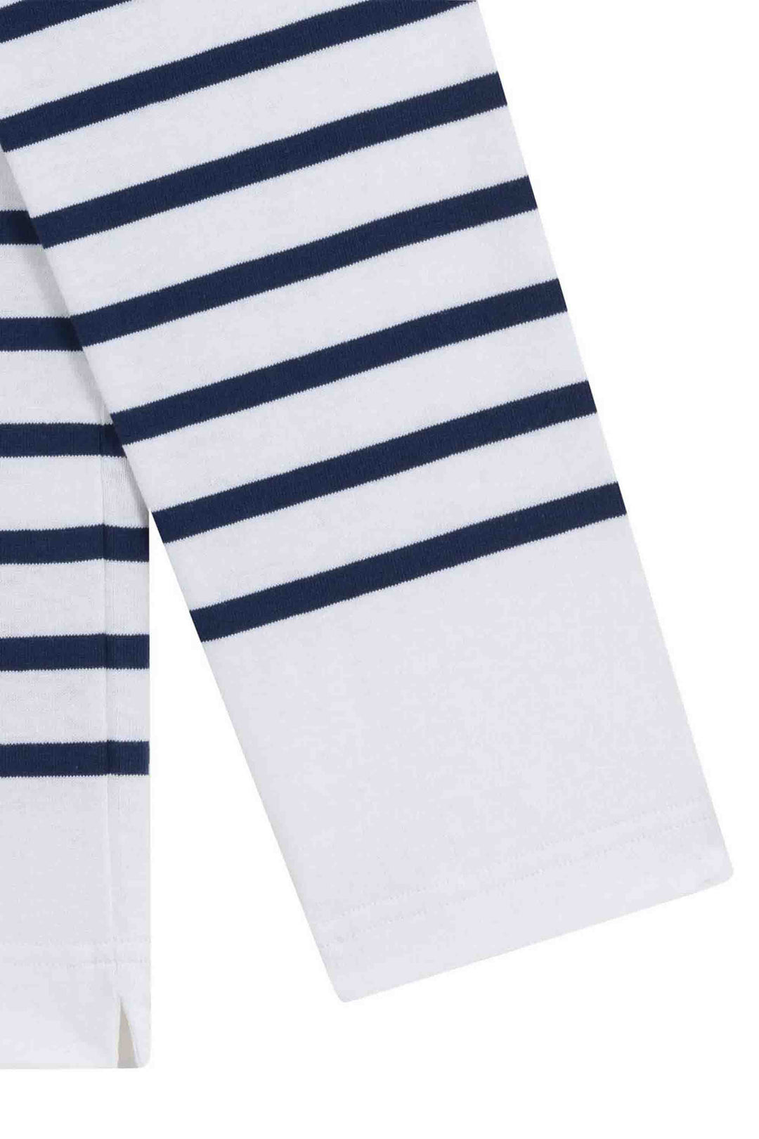Men's French Navy marinière white and navy blue | Le Minor