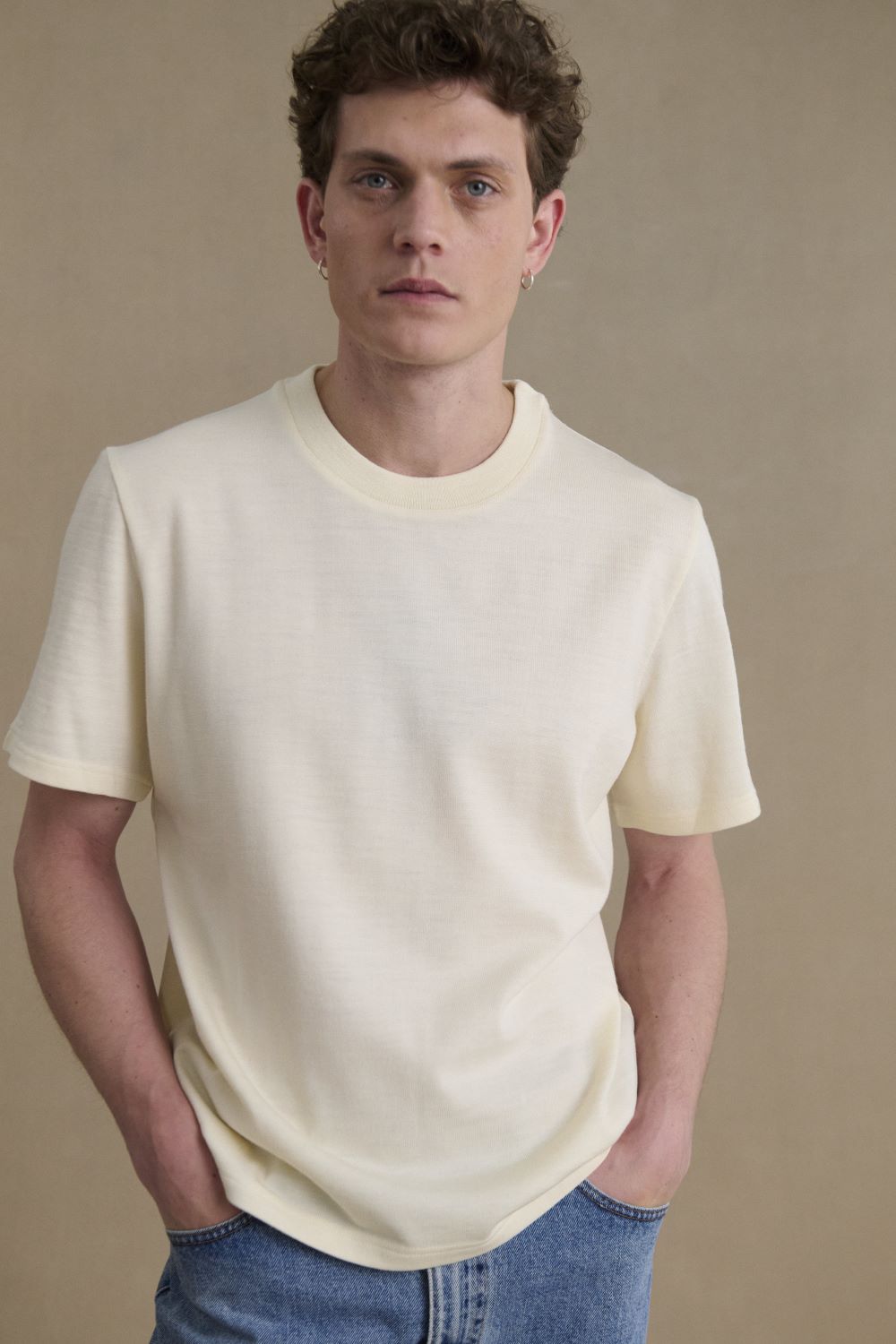 トップス MARNO Taylor shirt cream Taylor shirt – MARNO