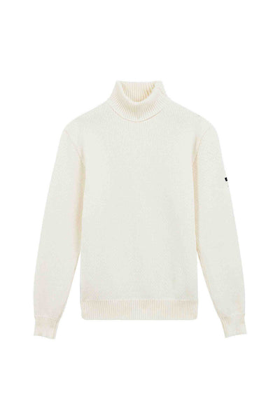Norwegian" turtleneck sweater ecru for men
