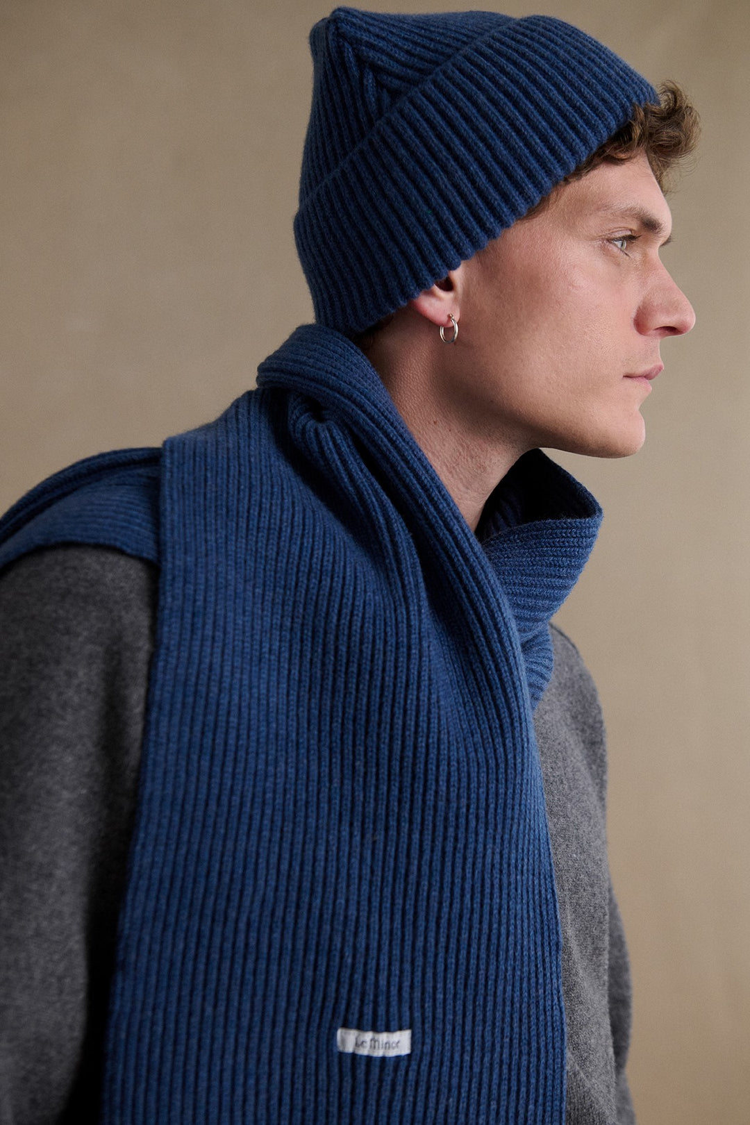 Tinncana Bonnet Laine Mérinos Double Face Ultra Chaud - Homme Femme Hiver