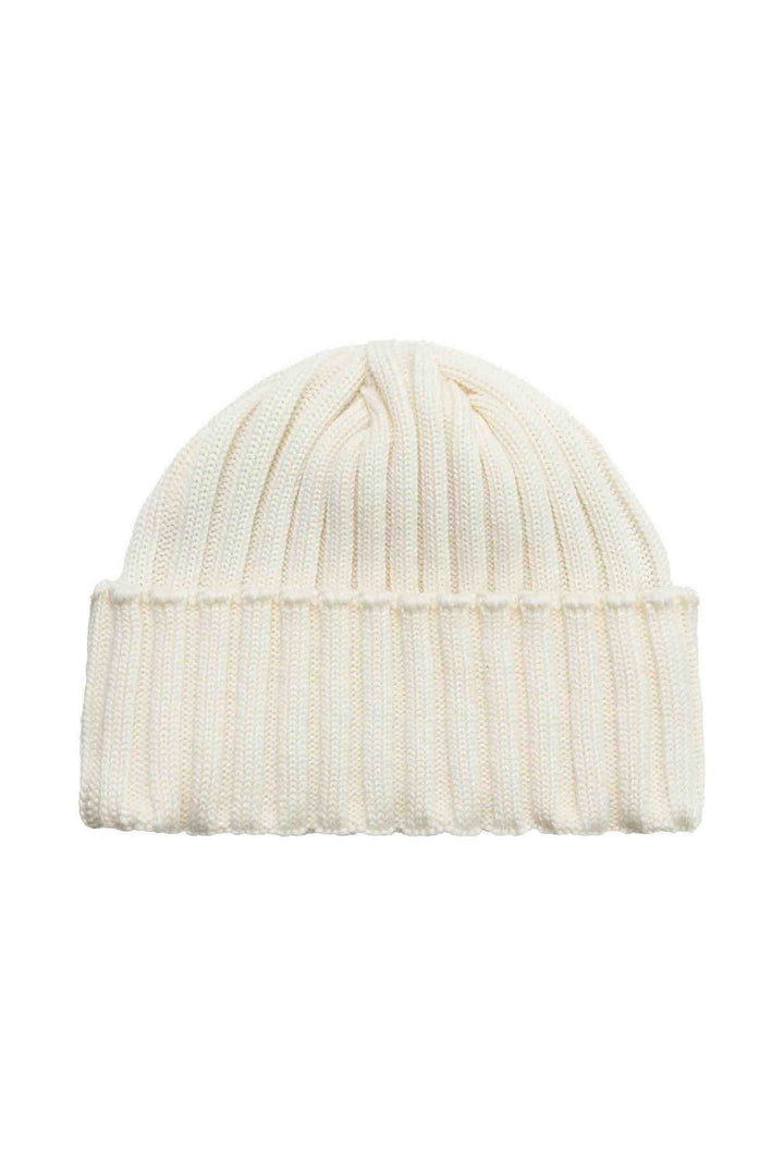 Bonnet En Laine Mérinos Extra Fine 100% - Fabriqué En Italie - Unisexe Taille Unique - Côtes Classiques - Pour L'hiver