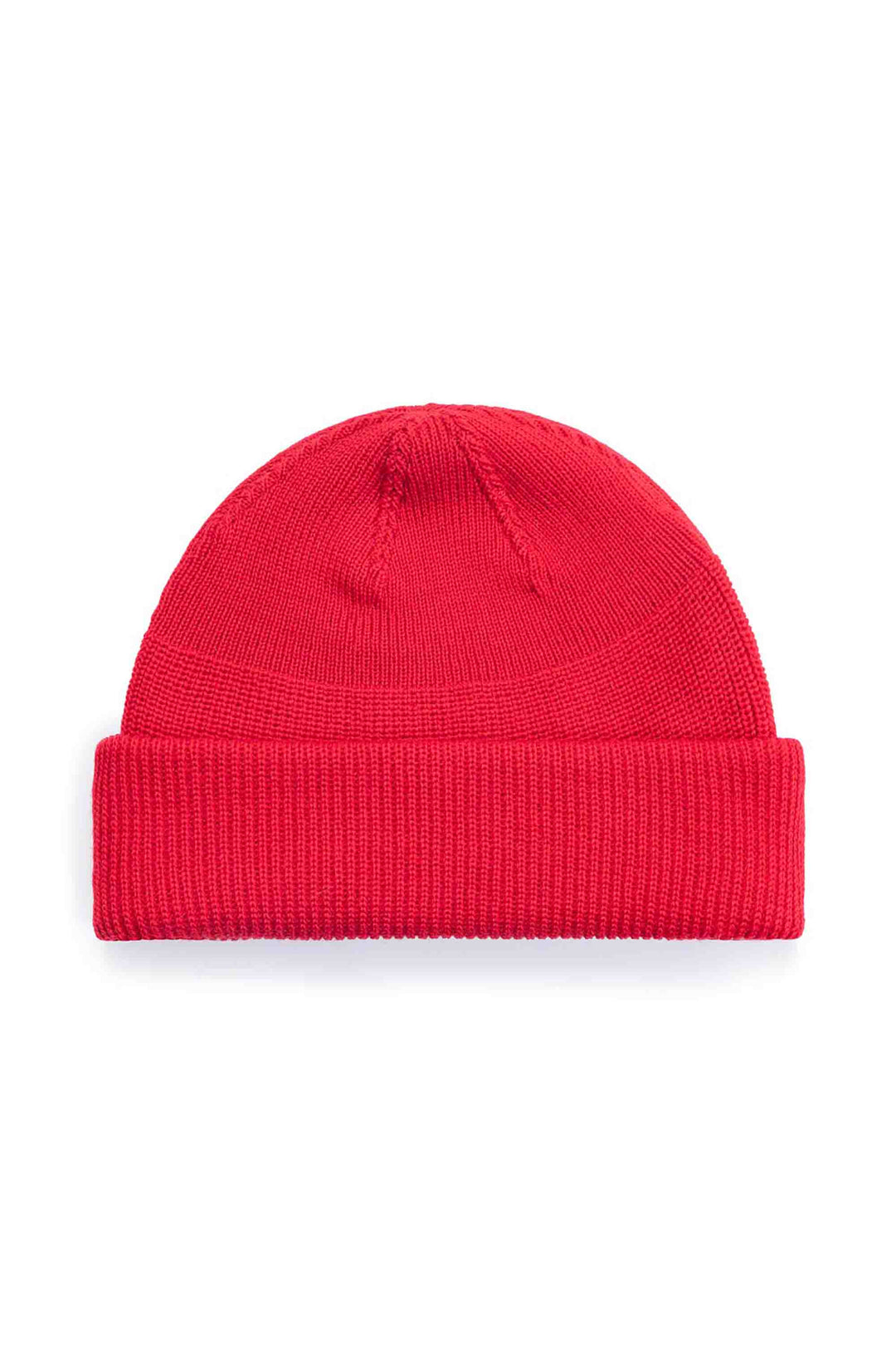 French Navy semaphore red beanie in merino wool | Le Minor display picture 1