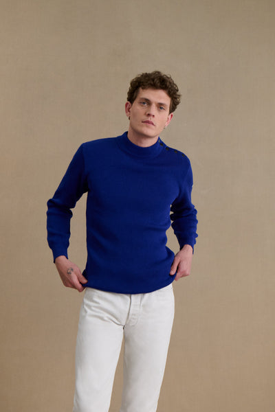 Men's royal blue sailor sweater