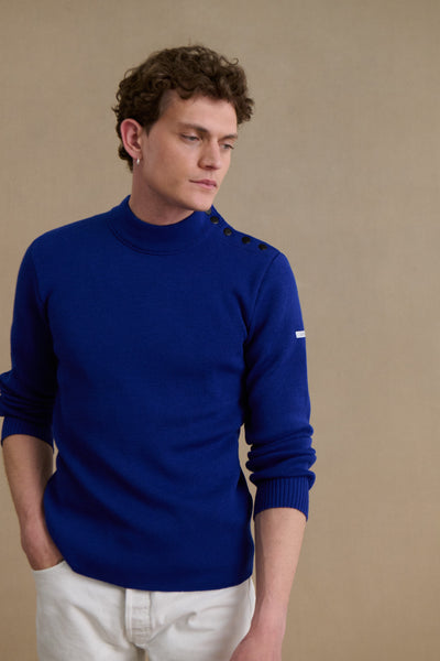 Men's royal blue sailor sweater