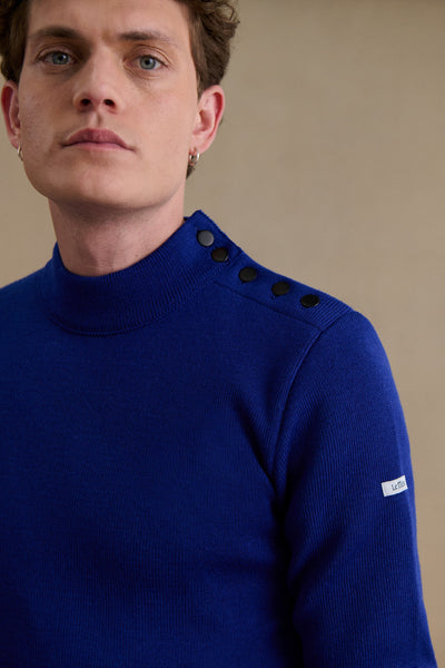 Men's royal blue sailor sweater