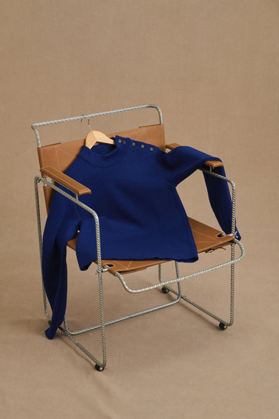Women's blue roy sailor sweater