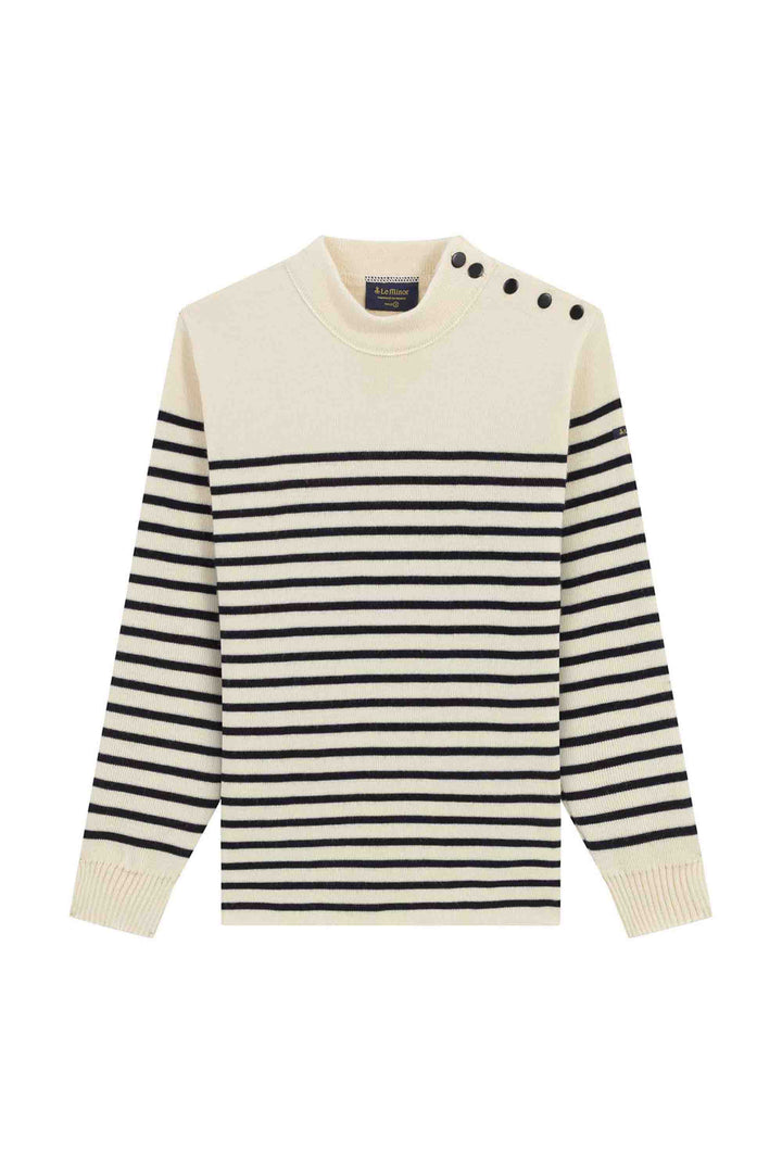 Pull Rayé Homme Manches Longues – Boca Classics – Taille XL/XXL – Neuf Avec étiquettes