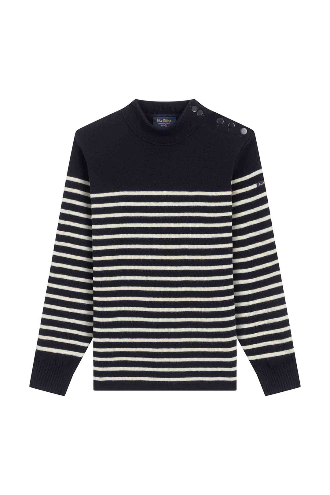 新品 Le minor PULL SAILOR SWEATER セーター ニット Men's yellow sailor sweater in virgin wool | Le Minor