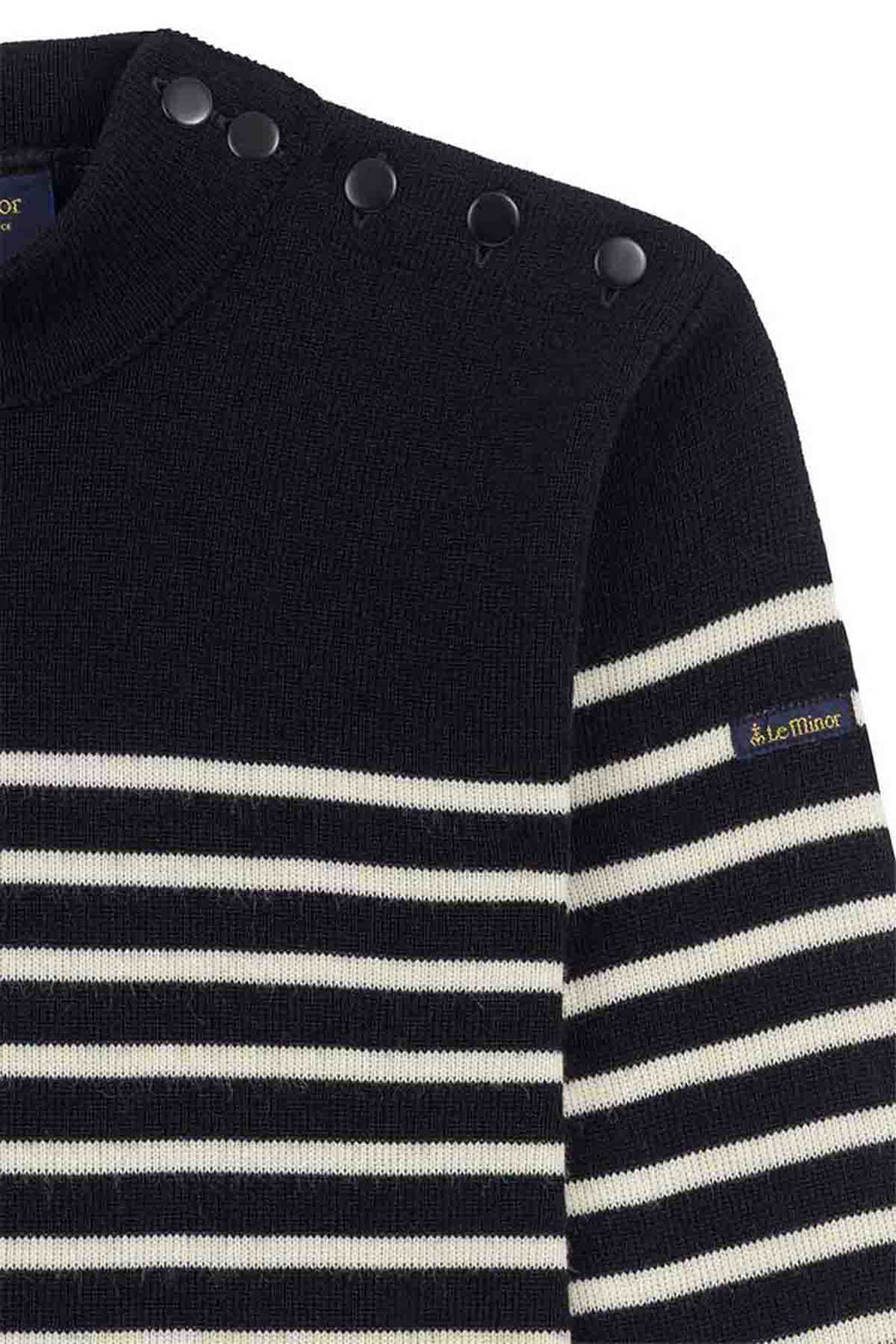 新品 Le minor PULL SAILOR SWEATER セーター ニット Men's yellow sailor sweater in virgin wool | Le Minor