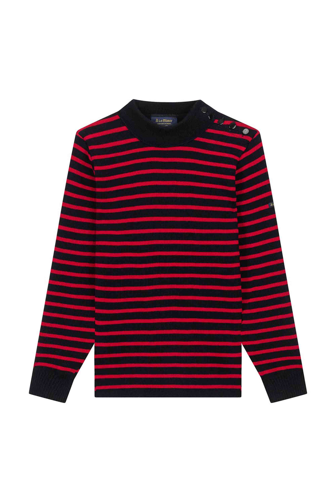 Red and blue striped sweater new arrivals