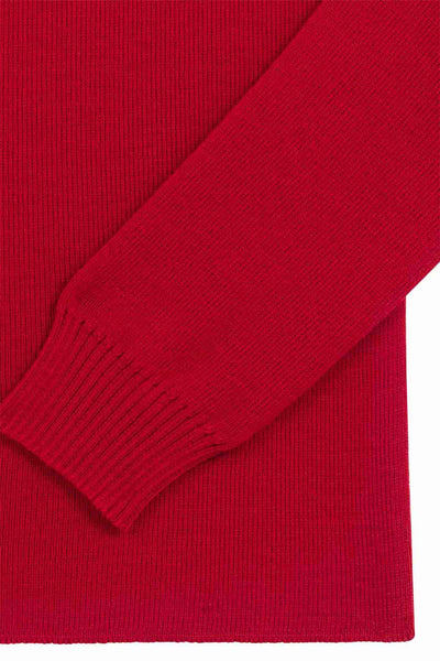 Men's red sailor sweater