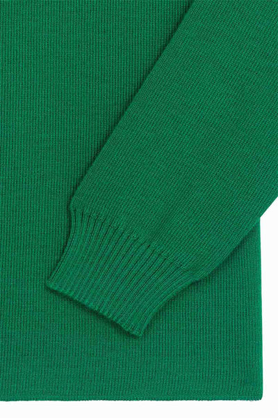 Women's green sailor sweater