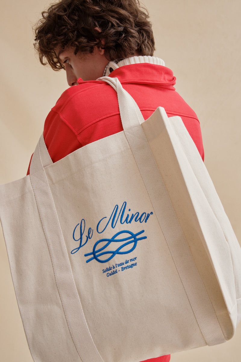 Sac cabas brodé Le Minor