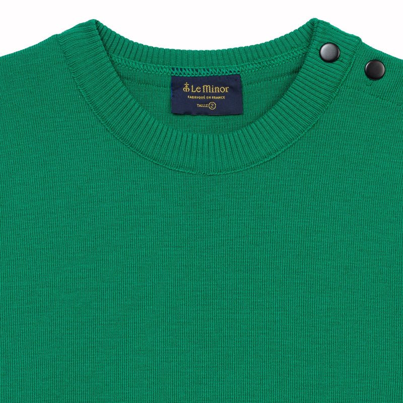 Pull Marin ample vert mixte - Second choix