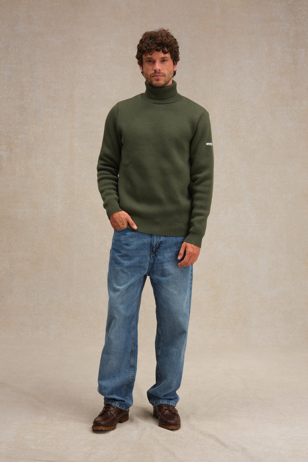 Pull_norvegien_laine_col_roule