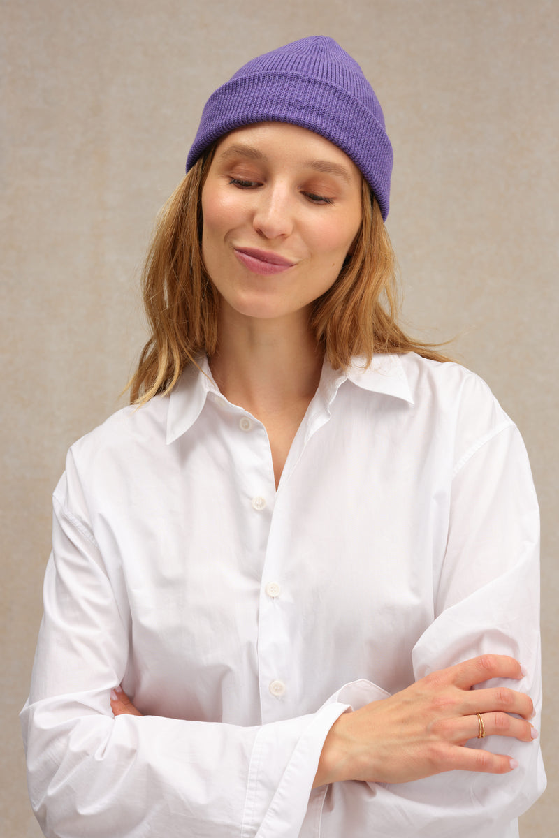 Le véritable bonnet de la Marine nationale violet