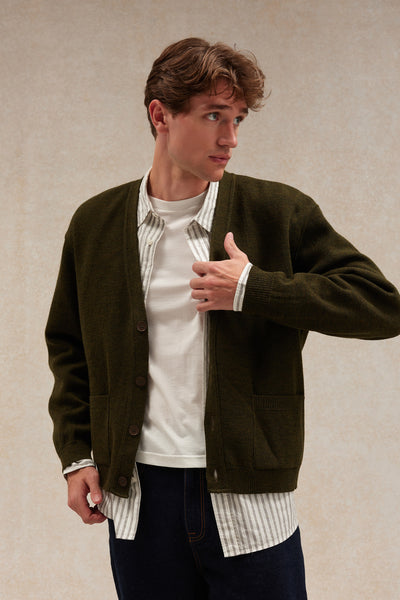 25AW【新品 】Le minor CARDIGAN S カーディガン ブラウン Our cardigans | Le Minor
