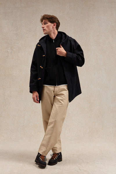 Gilet zippé marine Milano pour homme