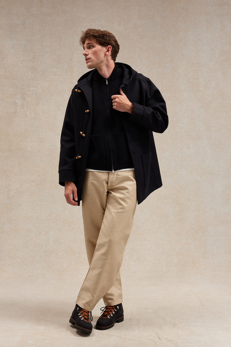 Gilet zippé marine Milano pour homme