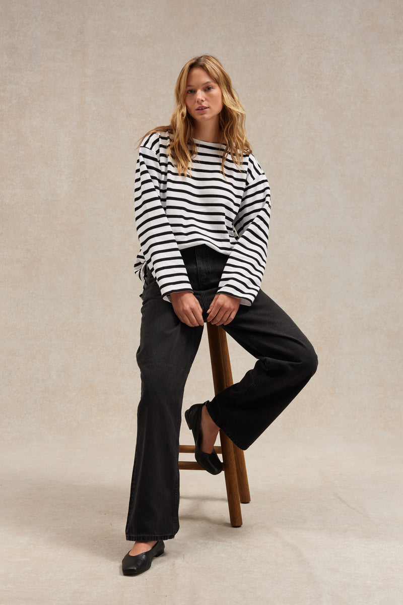 New : our Rachel knit in black and white for Autumn 2025 - Le Minor