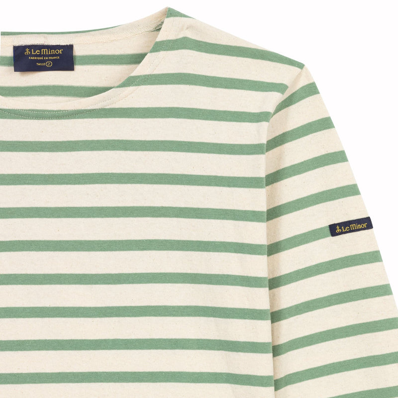 Marinière vert pastel pour homme - Second choix