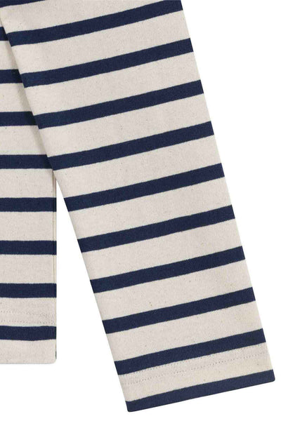 Women's offwhite/navy classic sailor shirt