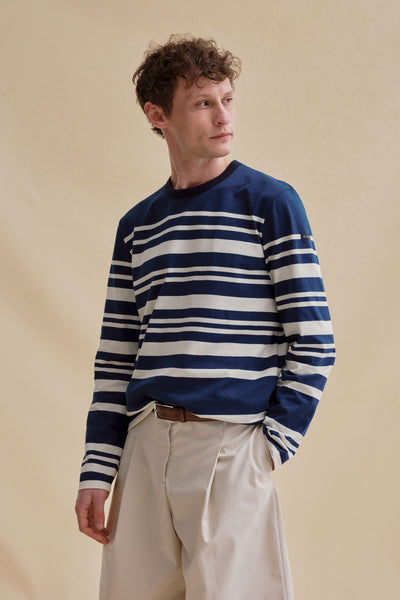 Marinière Pablo homme marine/écru Le Minor