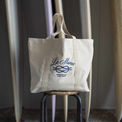 Le Minor embroidered tote bag