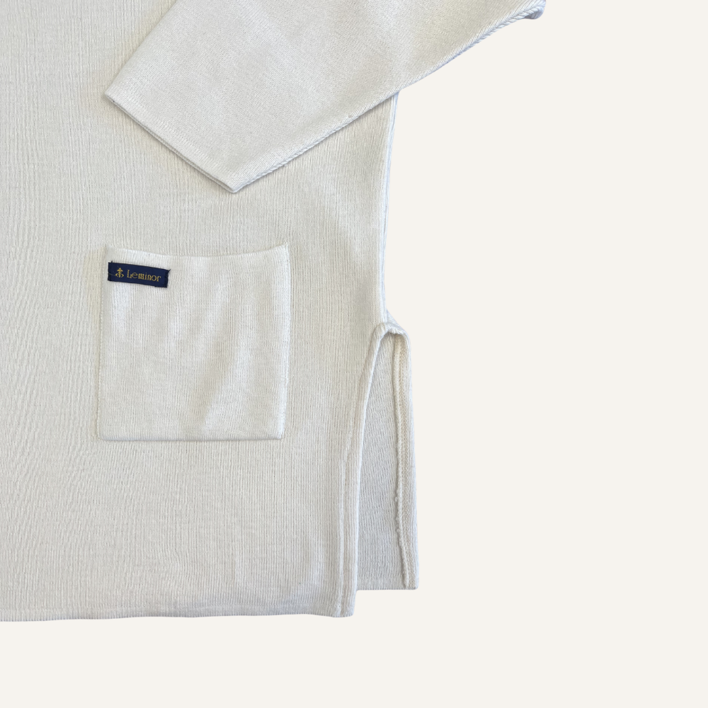 Pull droit col v métallisé en laine mélangée Mannakox Noir Sud express - Femme | Place des Tendances