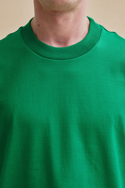 T-shirt homme manches courtes vert Le Minor