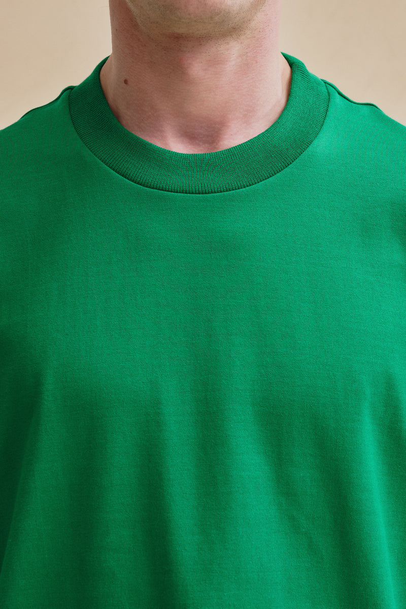 T-shirt homme manches courtes vert Le Minor