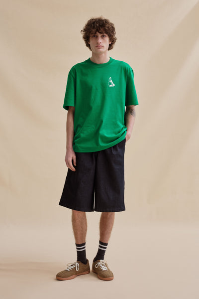 T-shirt Andy sérigraphié vert