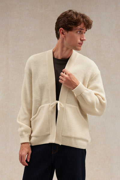 Veste Noragi Chunky écru - Le Minor x Flâneurs