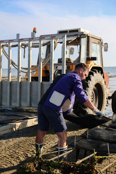 Men's cotton moleskin work jacket - Le Minor x Le Laboureur
