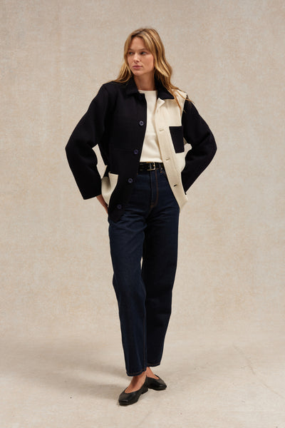 Women's Milano knit work jacket - Le Minor x Le Laboureur