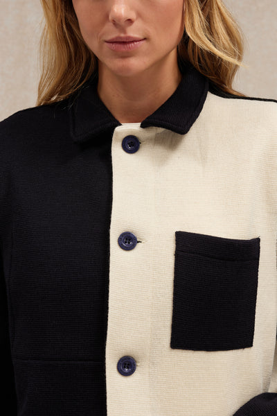 Women's Milano knit work jacket - Le Minor x Le Laboureur