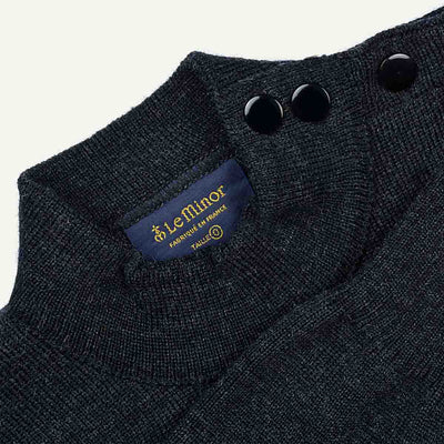 Pull marin homme gris anthracite Le Minor 