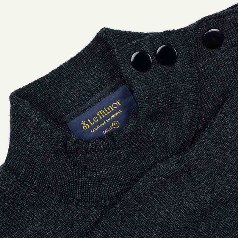Pull marin homme gris anthracite Le Minor 